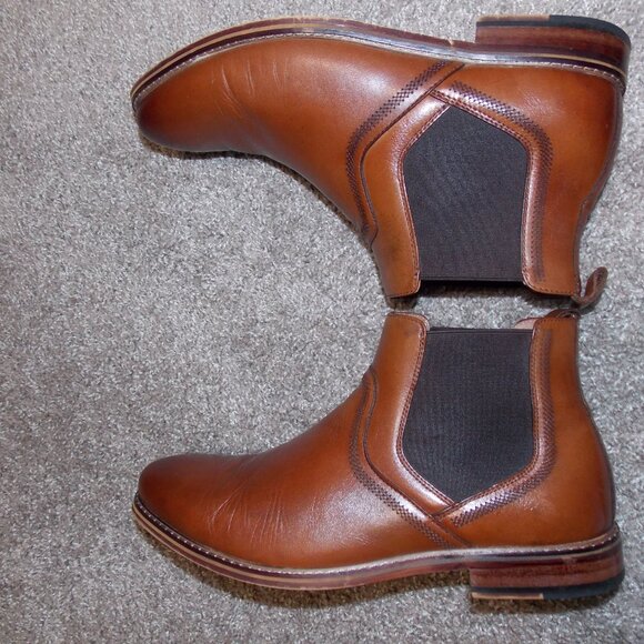 Stacy Adams Men's Altair Plain-Toe Chelsea Boots Size 12W - Picture 5 of 14